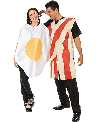 Bacon and Eggs Couple Halloween Costume